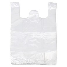 Inp 雙提把塑膠袋 1號 20 x 32 cm, 透明素面, 200個