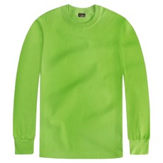 남녀공용 탄탄 20수 통기성 라운드 긴팔티 MDLT759UN