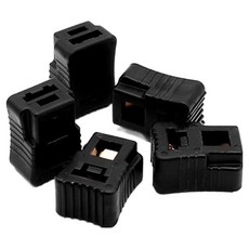 케이블메이트 내맘대로 제작용 고강도 타이 추가구매용락 락, 블랙, 5개