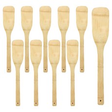 대나무 업소용 뒤집개 중(45 x 7.5 cm), 10개