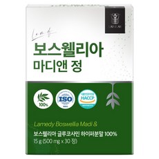 랩온랩 정품 보스웰리아 마디앤정, 1개, 30정