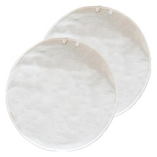 圓形胚布棉質包袱巾, 2個