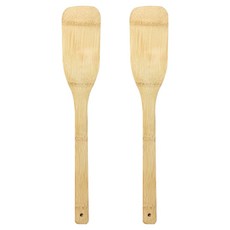 대나무 업소용 뒤집개 중(45 x 7.5 cm), 2개