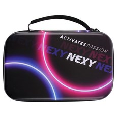 NEXY 霓虹硬殼方形桌球拍套, 1個, 混合色