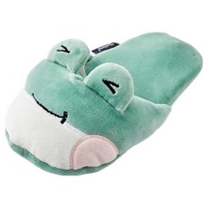 PETBONE Modern House 寵物啾啾拖鞋玩具, 青蛙, 1個