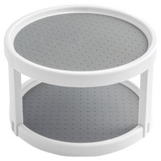 abm ABM 多用途廚房雙層旋轉托盤, 1個, 混合色