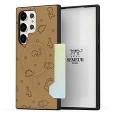 케이스퍼시픽 다이노패턴 맥세이프 카드수납 휴대폰 케이스