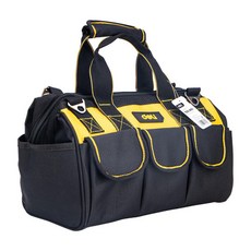 deLi 得力 工具系列 雙層工具包 高密度牛津布 防水 防撕裂, 1個, 18吋(43 x 29 x 20cm)