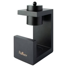 Rofancy 洛帆晞 日系輕奢木座融蠟燈, 無段式調光, 光線均勻, 無明火更安全, 黑木G