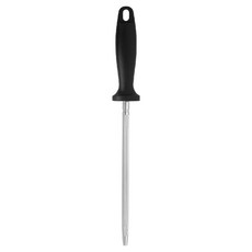 PEDRINI Gadget 磨刀棒 金屬刀適用, 銀色 + 黑色, 1支