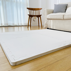 Sonhalmae 青蛙幼兒拼圖墊, 4個, 象牙白