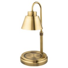 Rofancy 洛帆晞 極簡系列 融蠟燈, 無火無煙, 燈泡溫度融化香氛蠟燭, 青銅