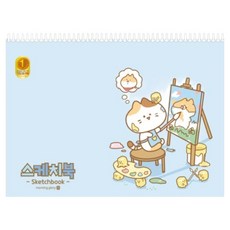 모닝글로리 2000 초등스케치북 A 랜덤발송, 8절, 1개, 15매