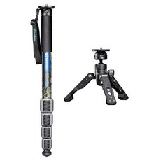 레오포토 카본 모노포드 카모 + 스탠드 세트, 1세트, 모노포드(MPQ-325C), 스탠드(VD-03)