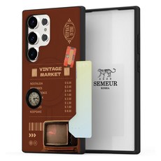 케이스퍼시픽 레트로패치 맥세이프 카드 2장수납 휴대폰 케이스