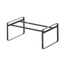 YAMASAKI 山崎 frame都會簡約伸縮式鞋架, 輕巧易搬動, 黑色, 1個