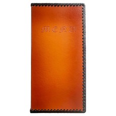 Boye Art 皮革款菜單 黃色視窗, 1個