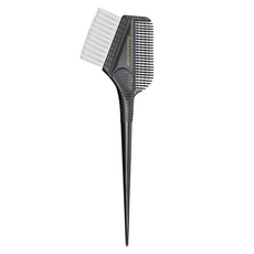FAWEIO 髮葳鵝 360度尖毛旋轉染髮梳, 銀黑色, 1支
