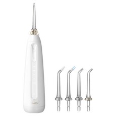 빅스도 닥터웰 휴대용 스마트 무선 구강세정기, DR-191, 화이트