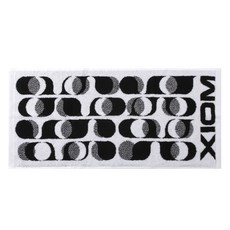 XIOM Arte 短毛巾, 黑色, 1個