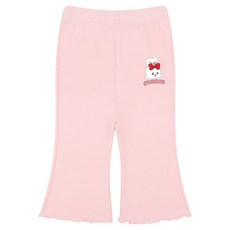 Milk Baby女童款兔子蝴蝶結喇叭緊身褲