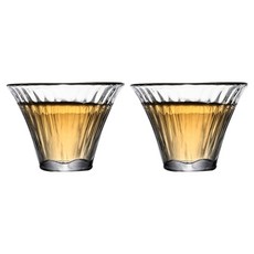 프렌치마르스 스몰 유리 티 다용도 술잔, 투명, 2개