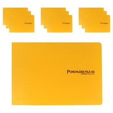 Youngoh 稅務發票 PP 槓桿式文件夾 A5, 黃色, 10個