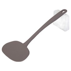 HouseTip 矽膠寬版大型鍋鏟, 可可, 1個