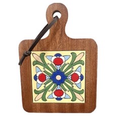 Block Mart 復古風木柄鍋墊, TYPE2, 1個