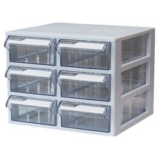 Promade Tools 固定6格抽屜零件盒 J-206, 1個