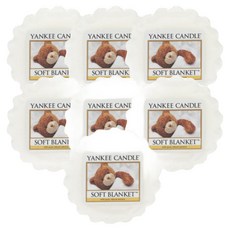 YANKee CANDLe 無燭芯香氛蠟塊, 22g, 柔軟毛毯, 7個