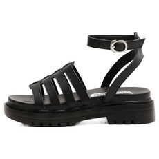 MAC MOC 女款獨特框架漁夫繫帶涼鞋 5cm