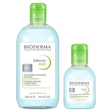 바이오더마 세비엄 H2O 클렌징 워터 2종 500ml + 100ml 세트, 1세트