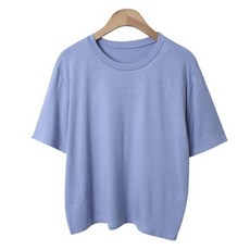 린다샵 여성용 추루나 베이직 무지 여리여리 반팔 티셔츠 cpt16348k52
