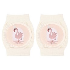 MeRebe 幼兒用護膝雙邊組, 火烈鳥, 1組