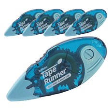 바르네 테이프러너 풀테이프 8.4mm x 13m BGT-0183, SKY, 5개