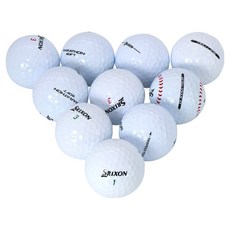 特S+級高爾夫回收球, 白色, 10入, 1組