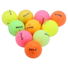 볼빅 유니크에픽 골프공 로스트볼 특S+, 1개, 10개입, 혼합색상