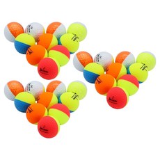 스릭슨 유니크에픽 디바이드 반반 골프공 로스트볼 특S+, 1개, 30개입, 혼합색상