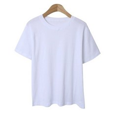 시크블랙 즈루하 스판 쫀쫀 베이직 반팔 티셔츠 cpt16358k52