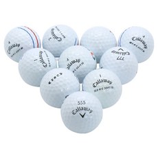 ERC款特S+級高爾夫回收球, 1組, 10入, 白色