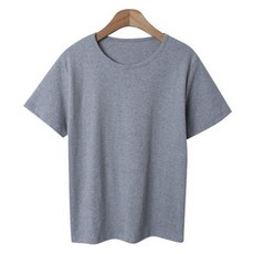 린다샵 여성용 통기성 츠루하 쫀쫀 스판 베이직 유넥 반팔 티셔츠 cpt16359k52
