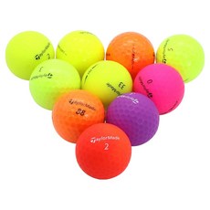 TaylorMade 特S+級高爾夫回收球, 1組, 混色, 10入
