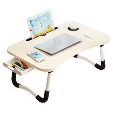 썬문 다용도 물컵 보관 서랍 베드 접이식 테이블, 3