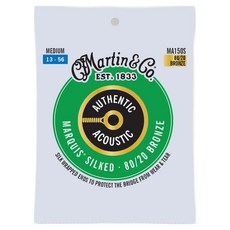 마틴 80/20 Bronze Medium 마틴 어쿠스틱 스트링, 1개, MA150S