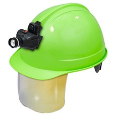 동명 고급형 일반창 골드보안경 안전모 헤드랜턴포함 그린, 1세트