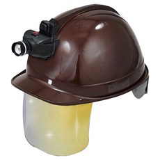 동명 고급형 일반창 골드보안경 안전모 헤드랜턴포함 브라운, 1세트