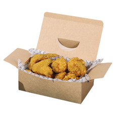 Package Republic 牛皮摺疊炸雞盒 小, 1個, 200入