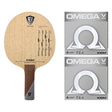 XIOM Extreme S ST+Omega 5 Pro桌球拍膠皮組, 1組, 單品