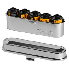 KODAK 柯達 底片盒 銀色, 單一商品, 1個